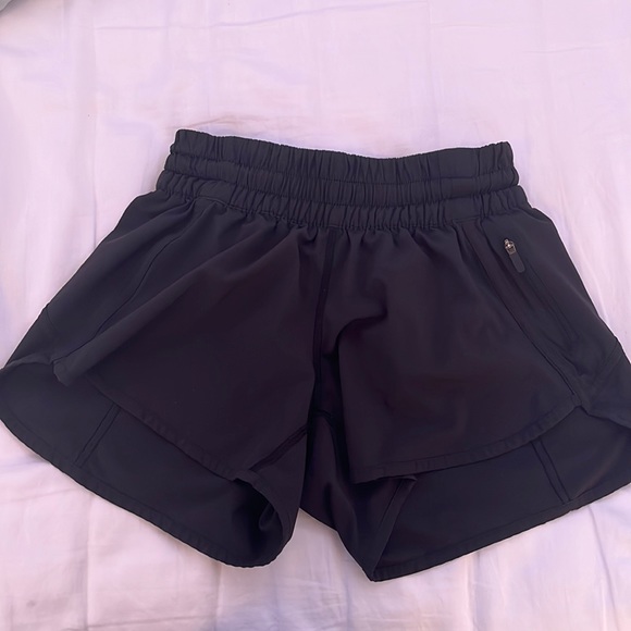 lululemon athletica Pants - $36💙Black Hottie Hot Lululemon shorts